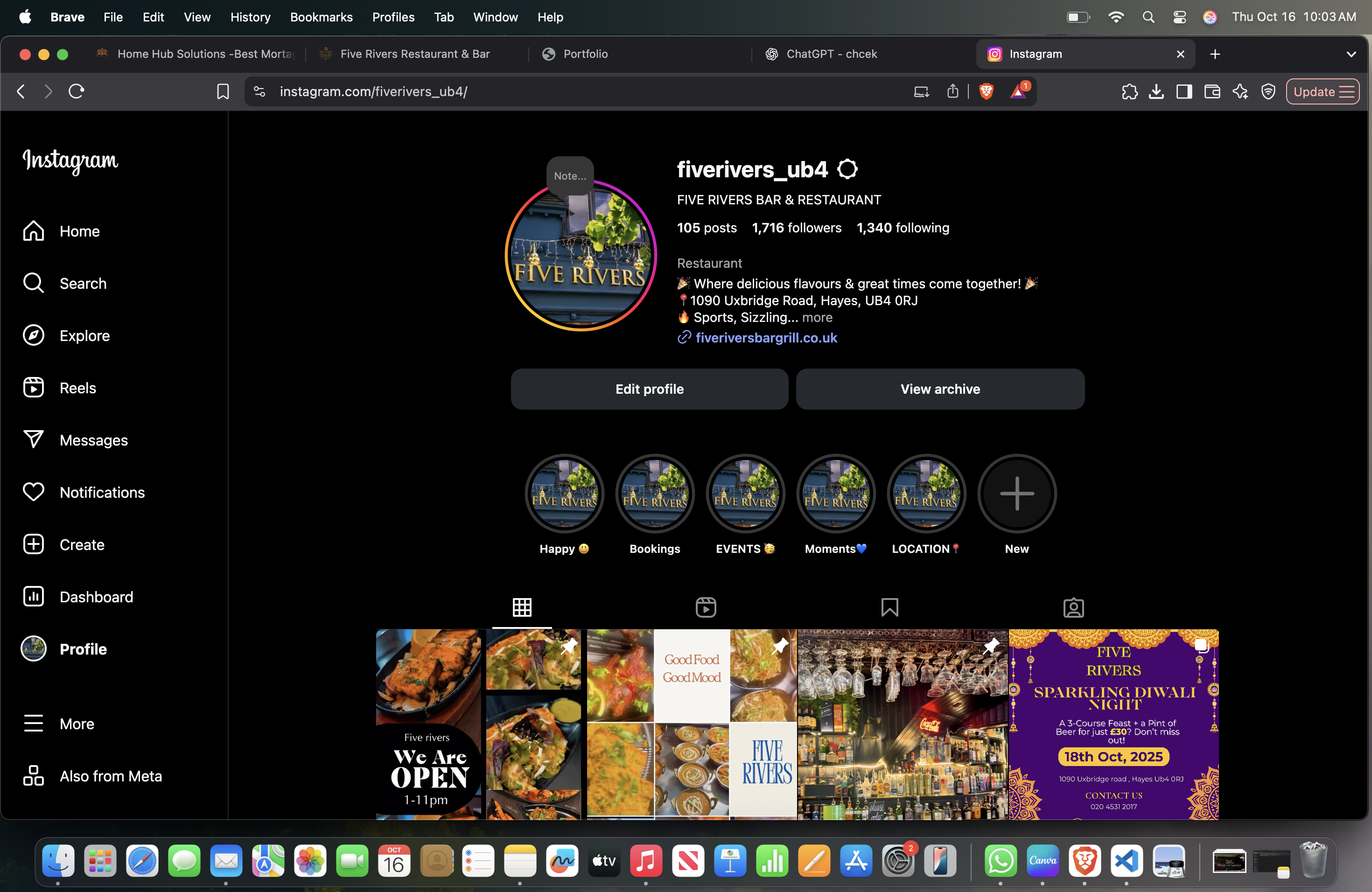 Five Rivers Bar Grill